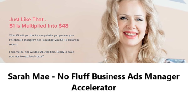 sarah-mae-no-fluff-business-ads-manager-accelerator