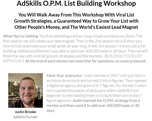 list-building-workshop-justin-brooke